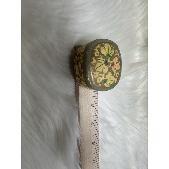 Vintage Paper Mache Trinket Box - Picture 6 of 10